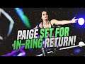 Paige set for WWE In-Ring Return - Possible Entrant in Women's Royal Rumble Match!?
