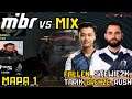 MIBR vs MIX (Fallen, Stewie, TaRiK, Rush e Brehze) Overpass Mapa 1 - Campeonato em Live