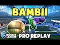 Bambii Pro Ranked 2v2 POV #61 - Rocket League Replays