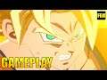 Goku's (Super Saiyan) Gameplay in Dragon Ball FighterZ