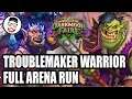 Troublemaker Warrior Full Arena Run | Darkmoon Faire | Hearthstone