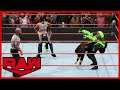 WWE 2K20|RAW WWE WOMEN'S TAG TEAM CHAMPIONSHIPS LANA AND NAOMI VS NIA JAX AND SHAYNA BASZLER