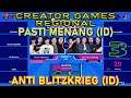 ANTI BLITZKRIEG ID VS PASTI MENANG ID GAME3 CREATOR GAMES REGIONAL MATCH#5