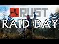 RUST RAID DAY! DEFENDING MY BASE AGAINST MY SON'S CLAN