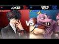 Super Smash Bros Ultimate joseomglol (Joker, Koopa Jr, Marth) vs 21 (King K Rool, Reflect, Gekkouga)