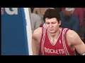 NBA 2K14 Flashback Houston Rockets vs Los Angeles Clippers Classic Matchup Game