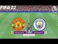 FIFA 22 | Manchester United vs Manchester City - 2021/22 Premier League English - Gameplay