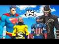Fortnite Superman VS Batman Who Laughs & Captain America VS The Sentry
