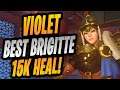 THE BEST BRIGITTE - VIOLET ! 15K HEALING ! [ OVERWATCH SEASON 26 ]