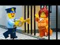 Oh No! Pregnant Inmate in Jail - LEGO City Police Prison Break | REO Brickfilm
