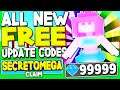 ALL *NEW* FREE SECRET PET CODES in TAPPING SIMULATOR (ROBLOX CODES)