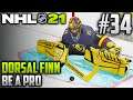 NHL 21 Be a Pro | Dorsal Finn (Goalie) | EP34 | HEATING BACK UP?