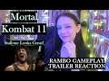 Mortal Kombat 11 Ultimate Rambo Gameplay Reveal Trailer Reaction Kombat Pack 2!