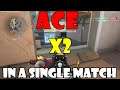 Double ACE in Single Match VALORANT