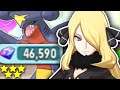46,000+ F2P Gems for CYNTHIA & GARCHOMP! | Pokemon Masters