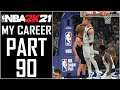 NBA 2K21 - My Career - Part 90 - "Kporzee Arm-Pit Palm Block"