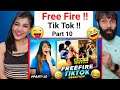 Free Fire Tik Tok Reaction #part10 || Don't Watch This || Garena Free Fire || Bindass Laila