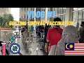 Sinovac vaccine shot at Bangi Convention Centre VLOG | How I get vaccination (1st dose) in Malaysia