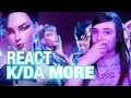 REACT: K/DA MORE - Habemos MV (Bardo do Amor)