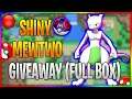 🔴 LIVE Shiny Mewtwo + Master Ball Giveaway (Full Box) | Pokémon Sword & Shield