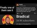 Bradical speaks facts Calls out legends!!!