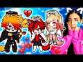 💕🖤 Cupid's Daughter and Anti Cupid's Son 5 🖤💕 Gacha Life Mini Movie Love Story Reaction