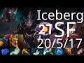 Iceberg Shadow Fiend vs Noone Batrider, TB, Timbersaw - dota2
