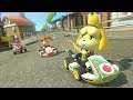Mario Kart 8 Deluxe - Isabelle in Toad Harbor (VS Race, 150cc)