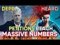 Johnny Depp And Amber Heard PETITIONS Reaching MASSIVE NUMBERS! - Does It Matter Though?