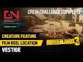 Borderlands 3 Creature Feature Film Reel Location Vestige - Crew Challenge NEW DLC