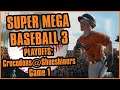 PLAYOFFS BEGIN! | Super Mega Baseball 3 - Playoffs Round 1 Game 1
