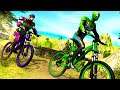 Offroad Superhero BMX Bicycle Stunts Racing COM HOMEM ARANHA E HERÓIS NA CORRIDA DE BIKE!!!