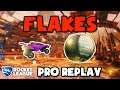 Flakes Pro Ranked 2v2 POV #80 - Rocket League Replays