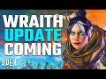 Apex Legends Wraith Ability Changes Coming (New Update + Hitbox Nerf)