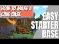 How to Make a Starter Base in a Cave: Minecraft Cave Base (Avomance 2019)