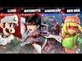 Super Smash Bros Ultimate Luigi and Bayonetta vs Ganondorf and Min Min