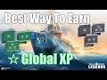 Best Way To Earn Global XP | World of Warships Legends | Xbox PS4 PS5