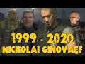 Nicholai Ginovaef evolution 1999 - 2020 - Resident Evil