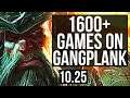 GANGPLANK vs AATROX (TOP) (DEFEAT) | 1600+ games, 1.8M mastery, 3/1/3 | KR Diamond | v10.25