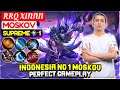 Indonesia No 1 Moskov Perfect Gameplay [ Supreme 1 Moskov ] RRQ XINNN - Mobile Legends