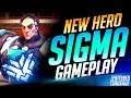 Top 500 NEW HERO "SIGMA" GAMEPLAY! All Abilities Gameplay Ft. Yeatle
