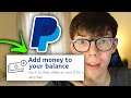 How To Add Money To PayPal Account | Deposit Money To PayPal