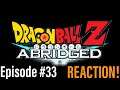 OMG BULMA!!🤦🏾‍♂️ DragonBall Z Abridged Episode #33 Reaction!