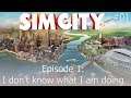 I DON'T KNOW WHAT I AM DOING || Let's Play! || SimCity
