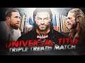 WWE Wrestlemania 37 | Edge vs Roman Reigns vs Daniel Bryan (Universal Championship) 🔥🔥🔥