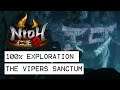Nioh 2 100% Exploration Walkthrough - The Viper's Sanctum (All Items, All Kodama, All Secrets...)
