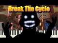 Break The Cycle - FNAF Minecraft Animated Music Video (Song by TryHardNinja) [Piano Tutorial]