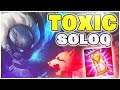 TOXIC SOLO Q CHALLENGER | Best Of Noway4u Twitch Highlights LoL