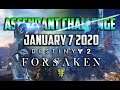 Ascendant Challenge January 7 2020 Solo Guide | Destiny 2 | Corrupted Eggs & Lore Locations