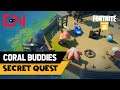 Fortnite Coral Buddies Secret Quest - The Wood Age NEW Island Update